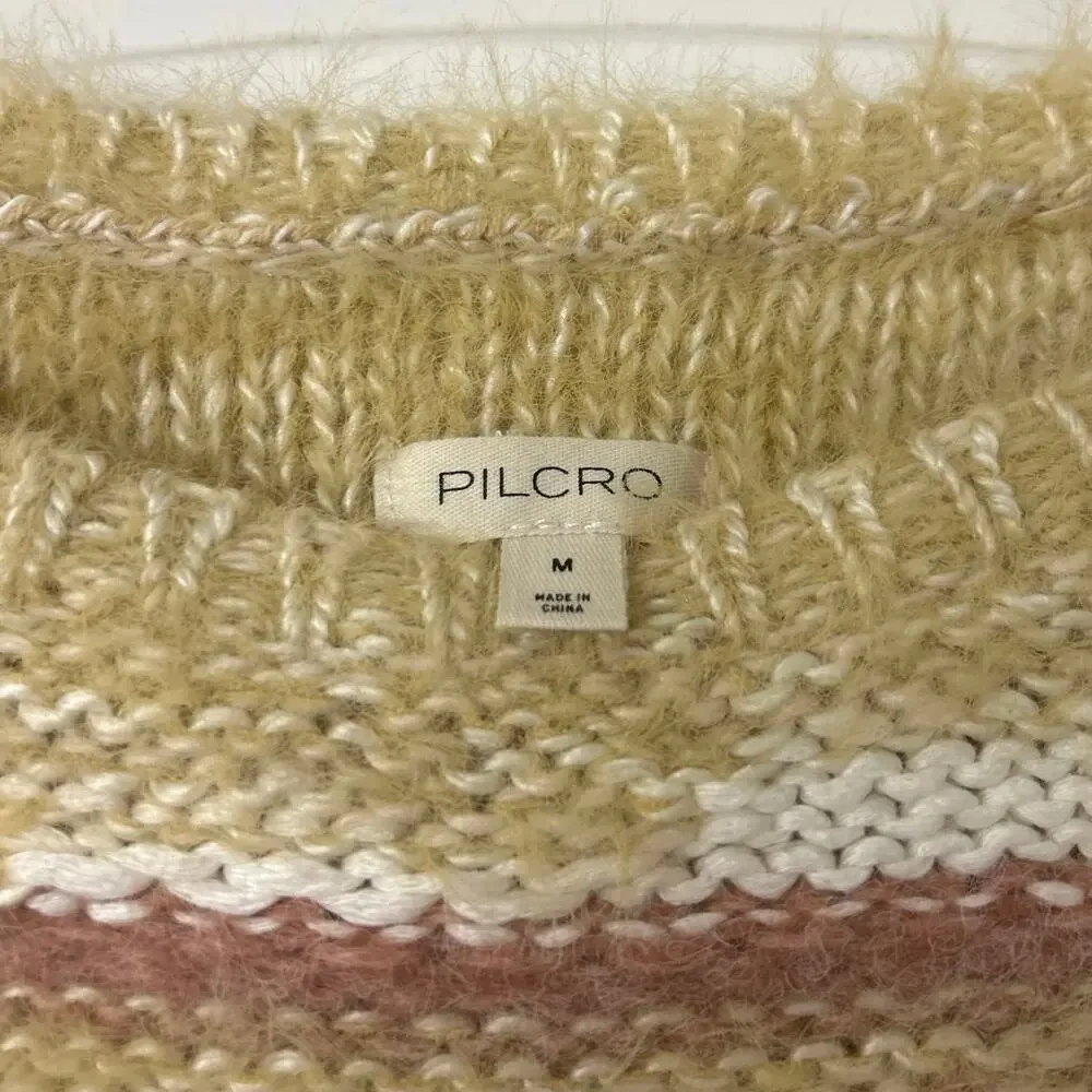Pilcro Multicolor Fuzzy Sweater - Picture 13 of 13